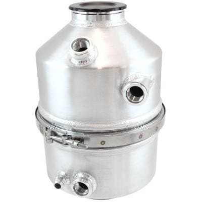 Aeroflow Performance Oil System Aeroflow Aeroflow Dry Sump Tank - 11.3 Litre (3 Gallon), Raw Aluminium Finish AF77-1053 SR