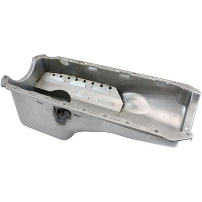 Aeroflow Performance Oil System Aeroflow Big Block Chevrolet Right Hand Dipstick Standard Replacement Oil Pan, Raw Finish AF82-9294 SR