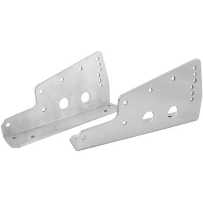 Aeroflow Performance Safety Equipment Aeroflow Pro Street Aluminium Race Seat Lower Floor MountingBrackets AF93-0001 SR