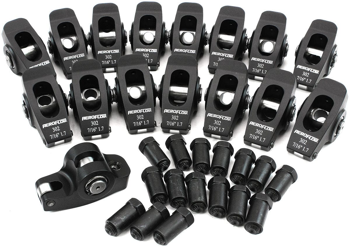 Aeroflow Performance SBF ROCKER ARMS 7/16" STUD 1.7 (AF95-1123) SR