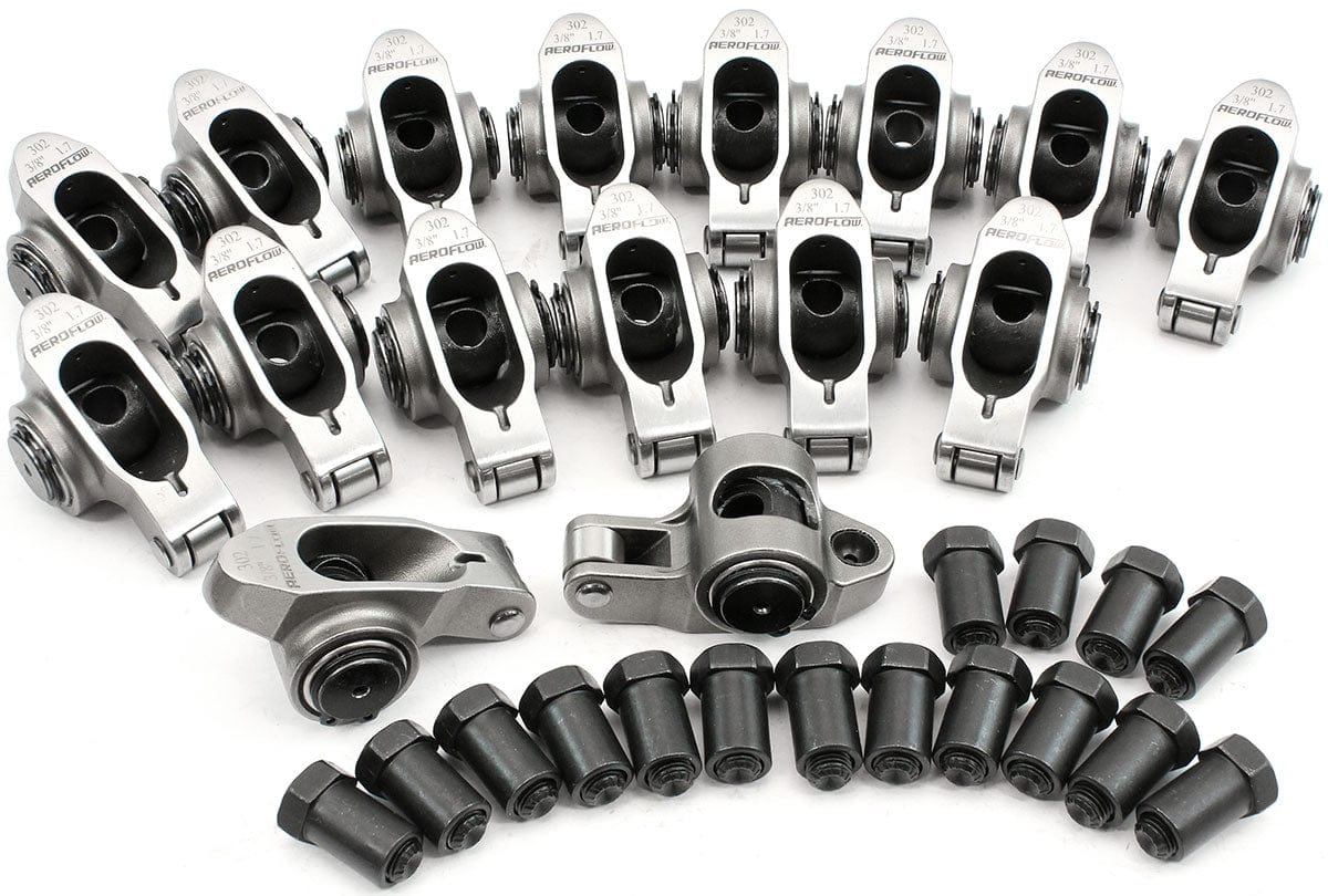 Aeroflow Performance SBF S/S ROCKER ARMS 3/8" STUD (AF95-1221) SR
