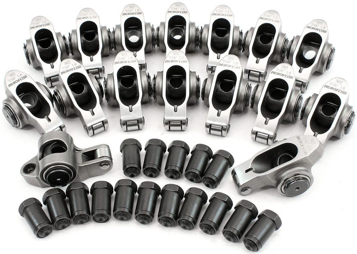 Aeroflow Performance SBF S/S ROCKER ARMS 7/16" STUD (AF95-1222) SR