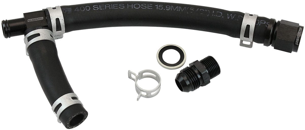 Aeroflow Performance SUBARU COOLING PIPE CYLINDER 4 (AF64-2203BLK) SR