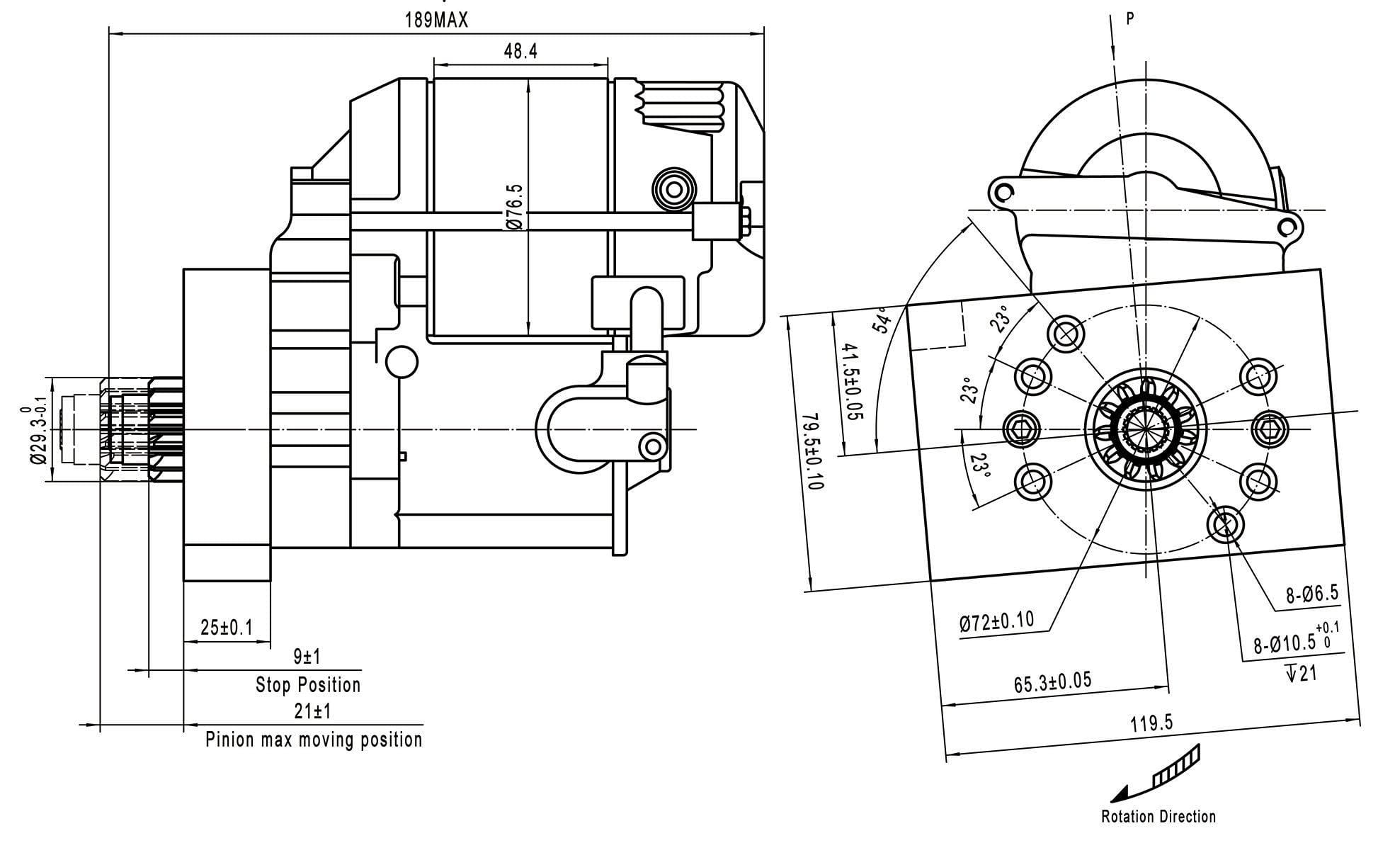 Aeroflow Performance Suit 168 Tooth Ring Gear, 1.4kw / 1.9hp Motor Aeroflow GM LS Series XPRO High Torque Starter AF4250-5414 SR