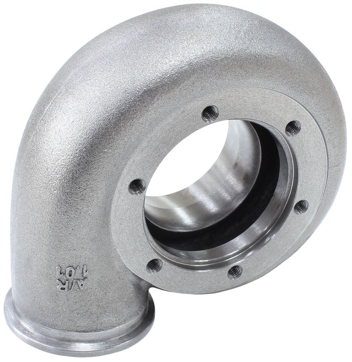 Aeroflow Performance Suit All Aeroflow 62.3mm Exhaust Turbine Wheel With V-Band Mount, 1.0 Aeroflow Boosted 1.01 A/R Dual V-Band Turbo Exhaust Housing, Suits Boosted 6762 Turbochar SR