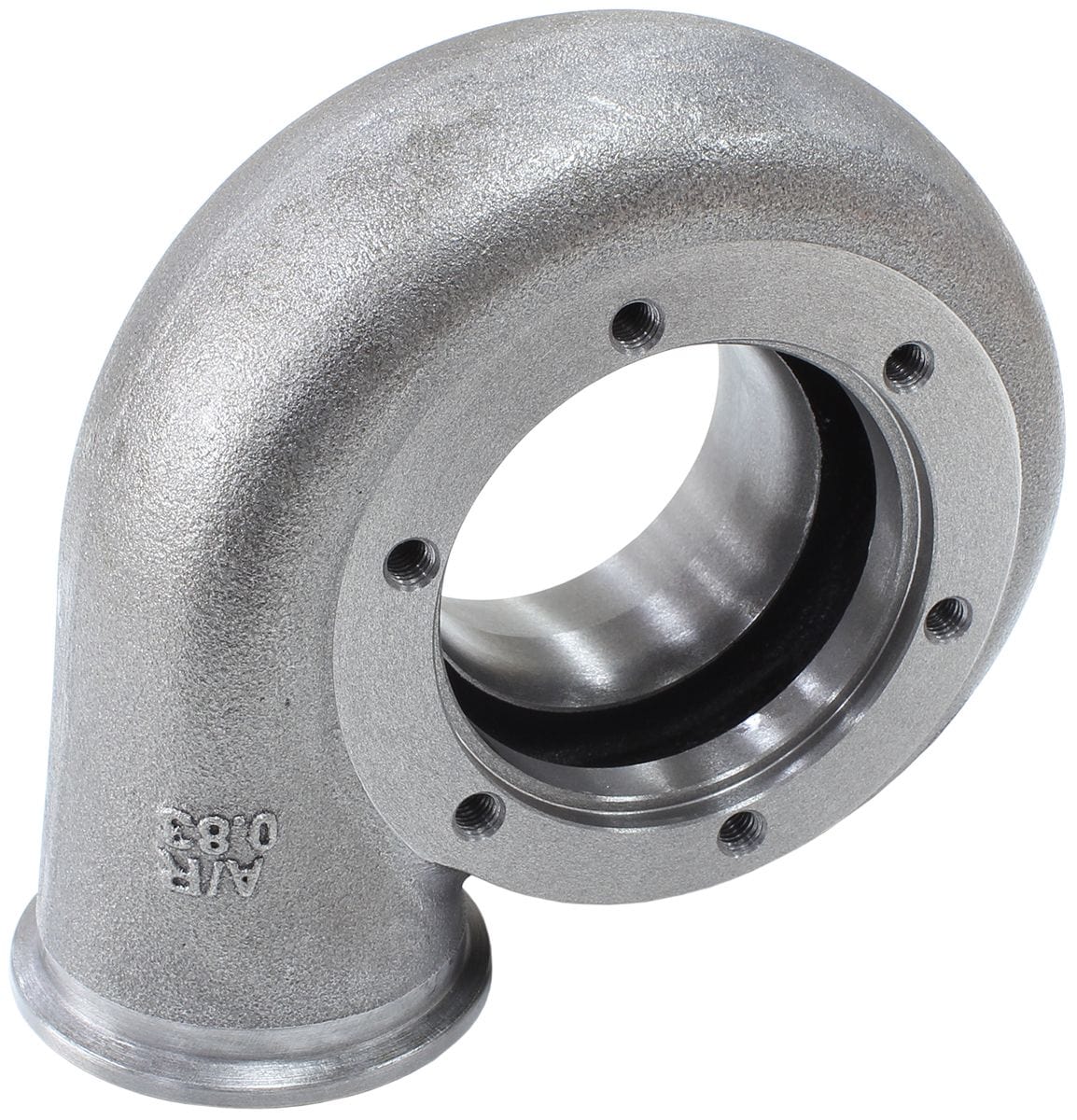 Aeroflow Performance Suit All Aeroflow 62.3mm Exhaust Turbine Wheel With V-Band Mount, .83 Aeroflow Boosted .83 A/R Dual V-Band Turbo Exhaust Housing, Suits Boosted 6762 Turbocharg SR