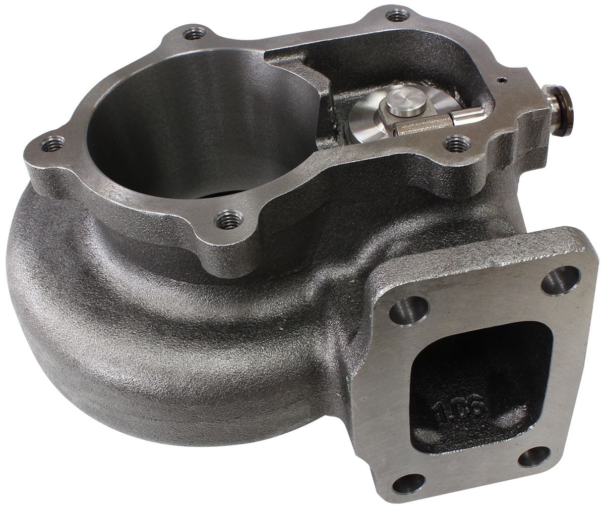 Aeroflow Performance Suit Ford BA-BF-FG 36mm Aeroflow Boosted 1.06 A/R T3 Inlet & Ford 5 Bolt Outlet Turbo Exhaust Housing, Suits Boos SR