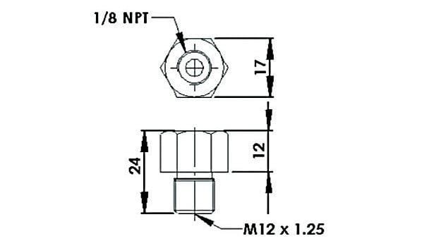 Aeroflow Performance Suit Mazda RX-7, Toyota MR2, Celica GT4 Aeroflow Fuel Rail Adapter (Red) AF64-2063R SR