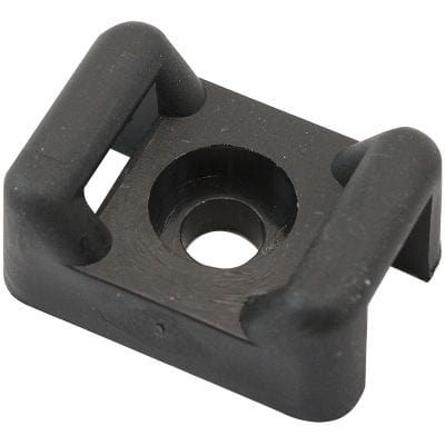 Aeroflow Performance Tools & Shop Equipment Aeroflow Cable Tie Screw Mount 21.3mm x 15.3mm - 100 Pack AF98-9988-100 SR