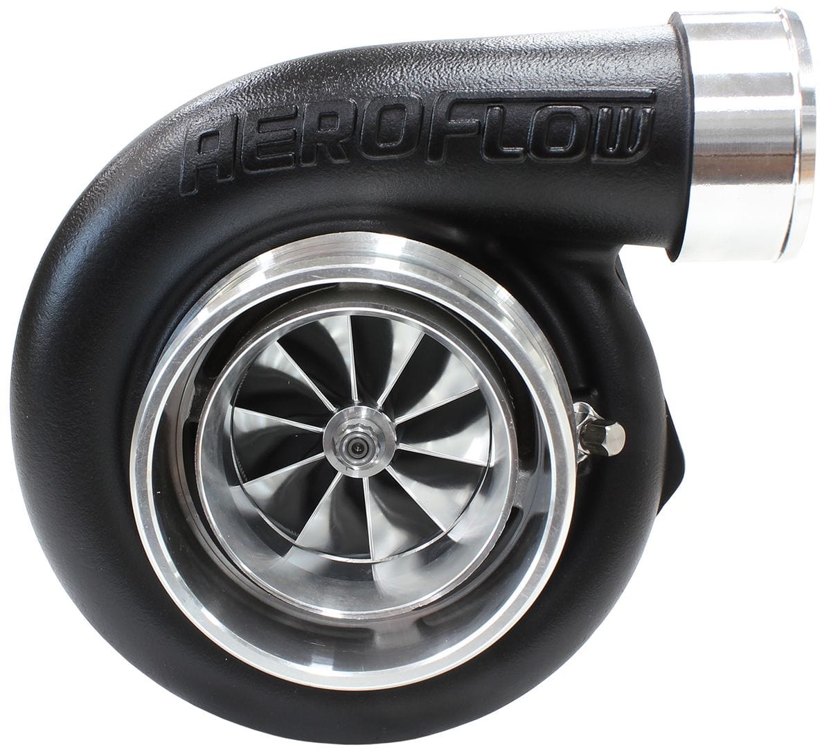 Aeroflow Performance Turbos Black BOOSTED 6762 V-Band .83 Turbocharger 950HP AF8005-3025 SR
