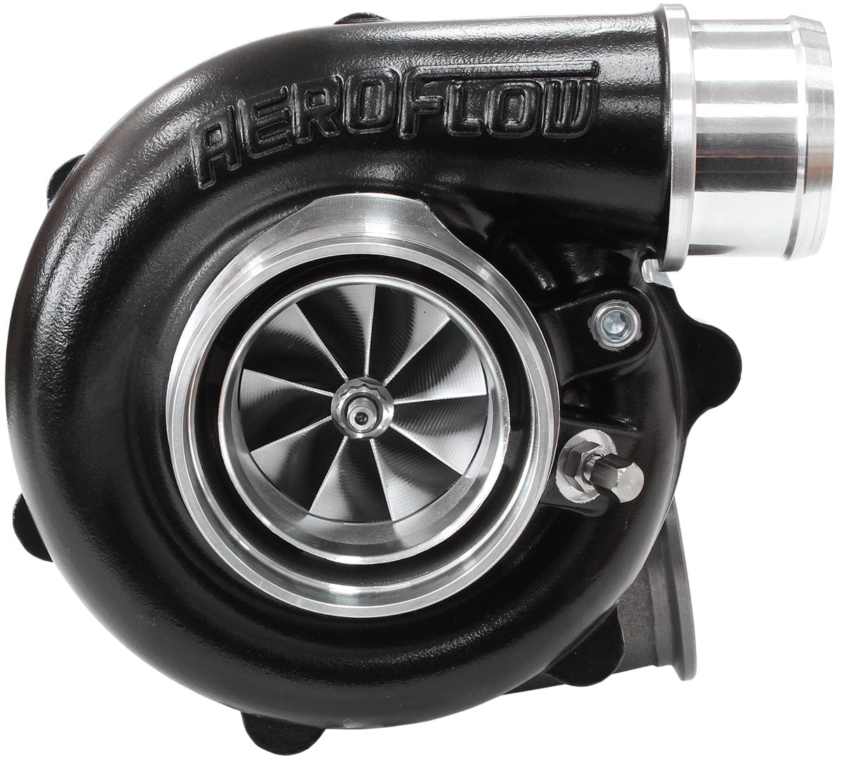 Aeroflow Performance Turbos Black BOOSTED B5455 1.21 VBAND FLANGV-BAND OUTLET G30 660 SR