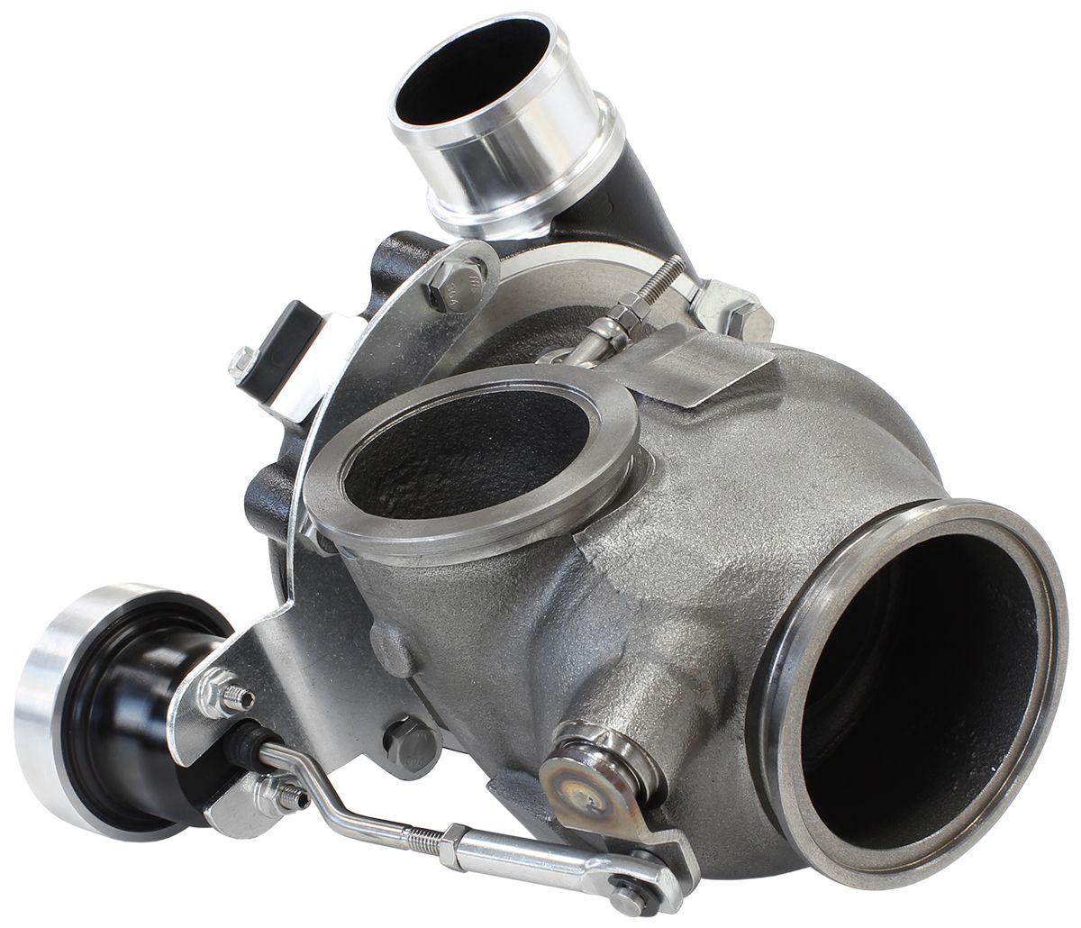 Aeroflow Performance Turbos Black BOOSTED TURBO 4849.72 V BAND FLANGE V BAND OUTLET G25-550 NAT IWG SR
