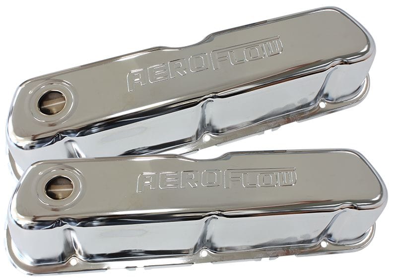 Aeroflow Performance Valve Covers AF1821-5002 Chrome Steel Valve Covers
Suit Ford 289-302-351 Windsor With Aeroflow Logo SR