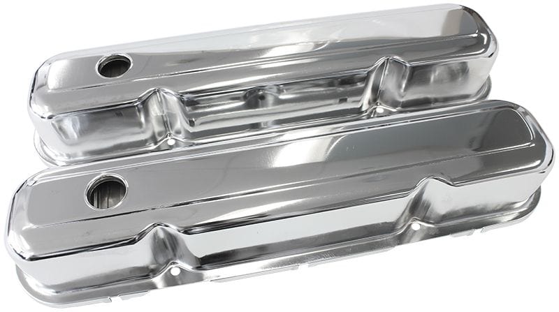 Aeroflow Performance Valve Covers AF1821-5056 Chrome Steel Valve Covers
Suit SB Chrysler 318-340-360 Without Aeroflow Logo SR
