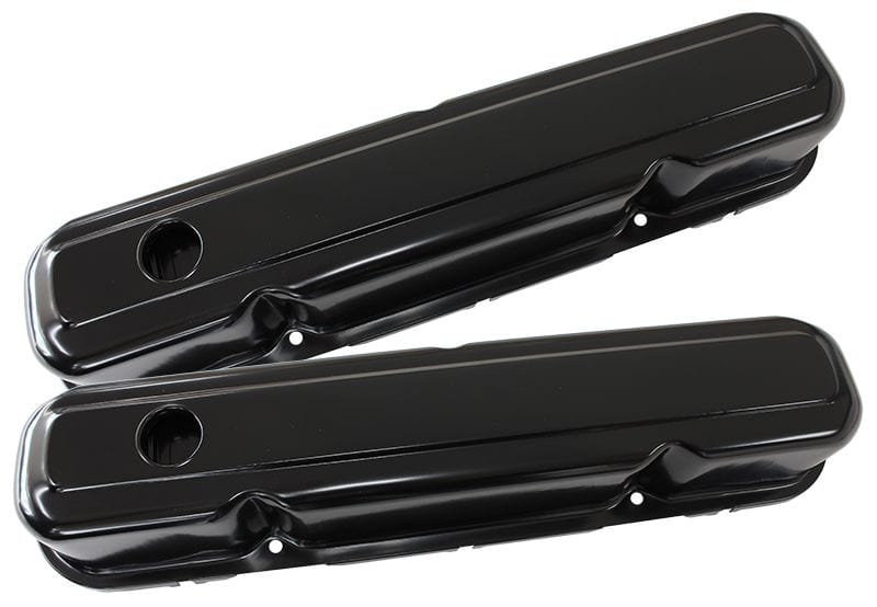 Aeroflow Performance Valve Covers AF1822-5056 Black Steel Valve Covers
Suit SB Chrysler 318-340-360 Without Aeroflow Logo SR