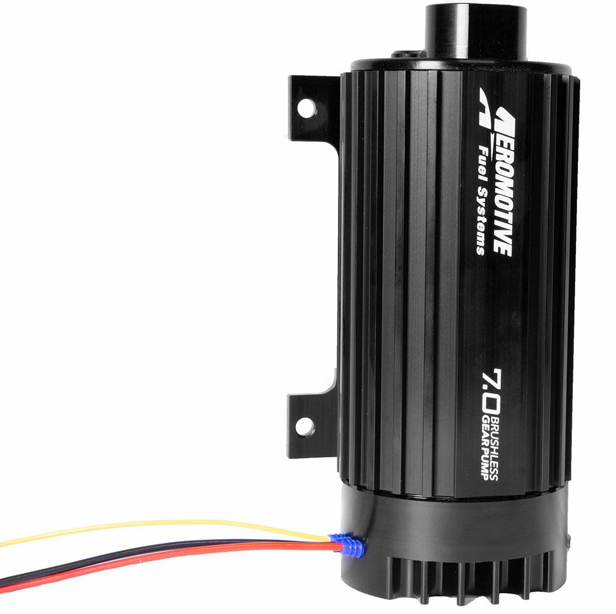 AEROMOTIVE Brushless In-Line Spur Gear - 7.0 GPM (26.5 LPM) - Signature Body Brushless In-Line Spur Gear - 7.0 GPM (26.5 LPM) - Signature Body SR