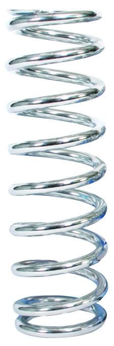 AFCO 2-5/8" I.D., 10" long, Mirror Finish, 250 lbs Rate AFCO Coil Over Spring AFC23250CR SR