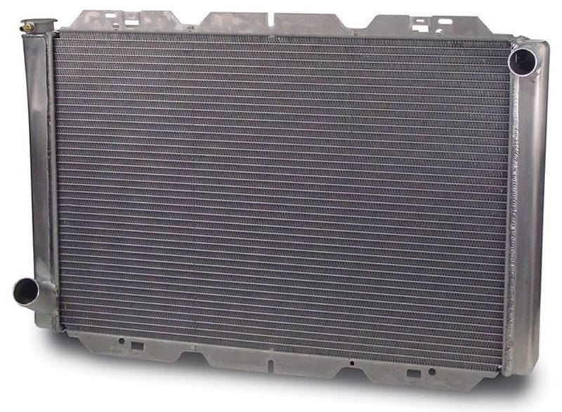 AFCO Ford Style Natural Satin Finish, 31" x 19", RH Inlet, LH outlet AFCO Universal Fit Cross Flow Aluminium Radiator AFC80102FN SR