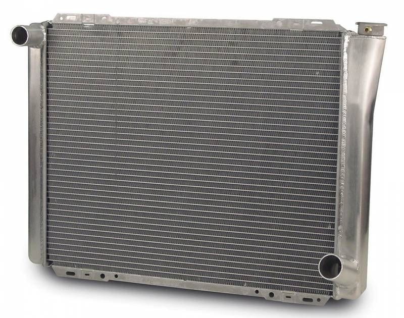 AFCO GM Style Natural Satin Finish, 26" x 19", LH Inlet, RH outlet AFCO Universal Fit Cross Flow Aluminium Radiator AFC80103N SR