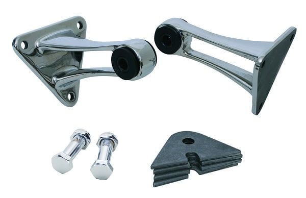 AHRP American Hot Rod Parts SB Chev Polished S/S Engine Mounts AHRP62802 SR