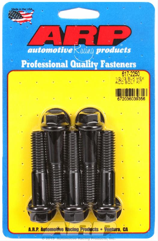 ARP ARP 1/2"-13 x 2.250 hex black oxide bolts (617-2250) SR