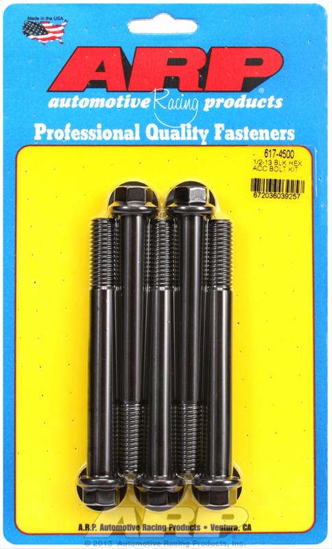 ARP ARP 1/2"-13 x 4.500 hex black oxide bolts (617-4500) SR
