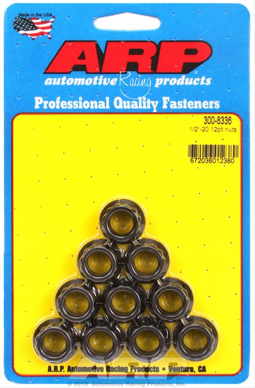 ARP ARP 1/2"-20 12pt nut kit (300-8336) SR