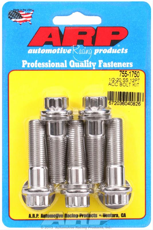 ARP ARP 1/2"-20 x 1.750 12pt SS bolts (755-1750) SR