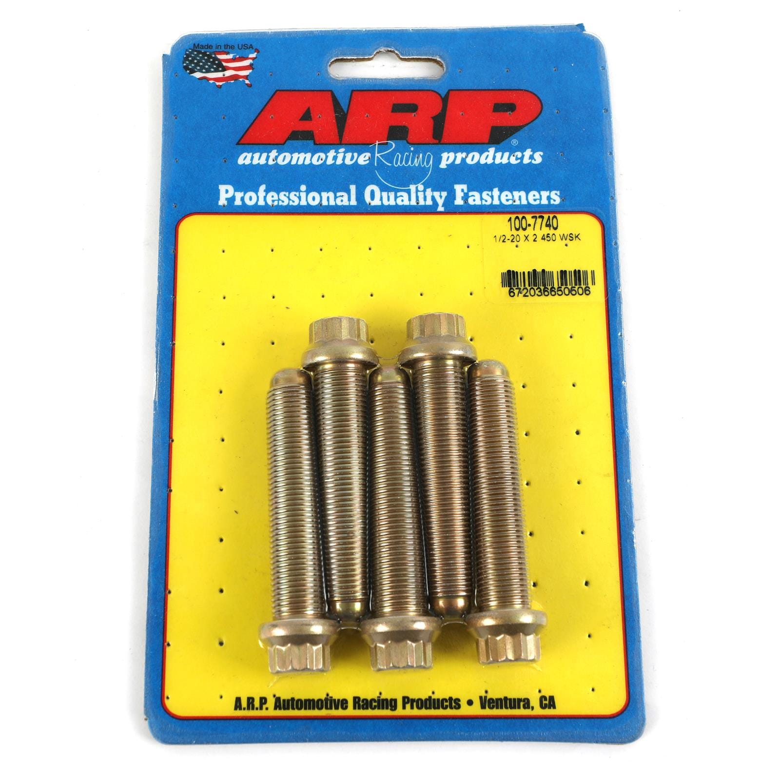 ARP ARP 1/2-20 X 2.450 wheel stud kit (100-7740) SR