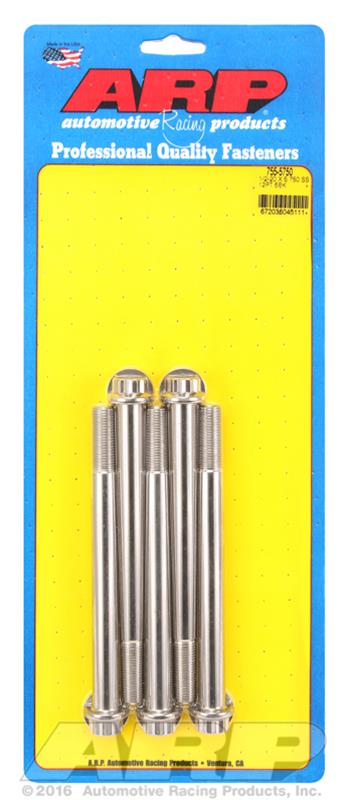 ARP ARP 1/2"-20 x 5.750 12pt SS bolts (755-5750) SR