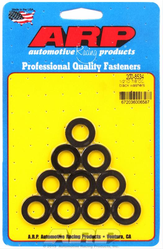 ARP ARP 1/2"ID 7/8"OD black washers (200-8534) SR