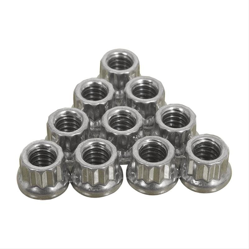 ARP ARP 1/4-20 SS 12pt nut kit (401-8340) SR