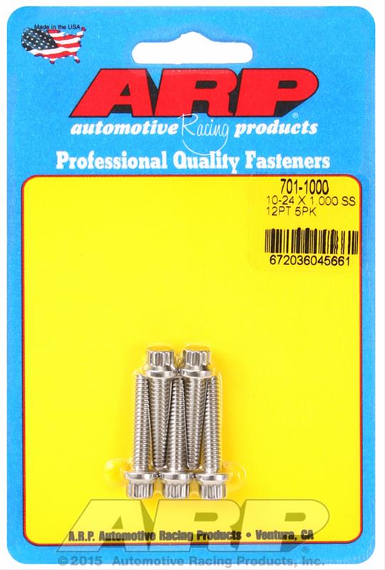 ARP ARP 10-24 x 1.000 12pt SS bolts (701-1000) SR