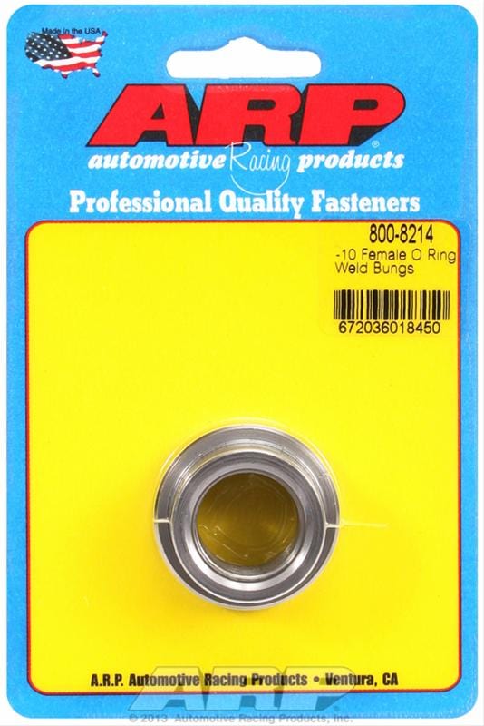 ARP ARP -10 female O ring steel weld bung (800-8214) SR