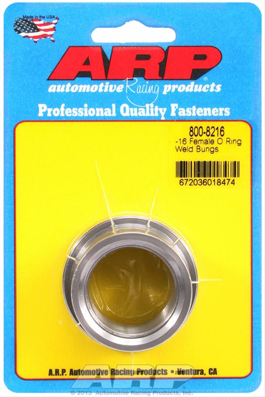 ARP ARP -16 female O ring steel weld bung (800-8216) SR