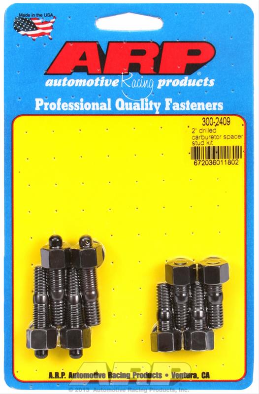 ARP ARP 2" drilled carburetor spacer stud kit (300-2409) SR