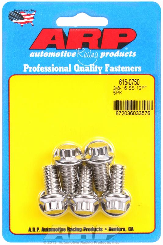 ARP ARP 3/8"-16 x 0.750 12pt 7/16 wrenching SS bolts (615-0750) SR