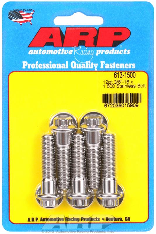 ARP ARP 3/8"-16 x 1.500 12pt SS bolts (613-1500) SR