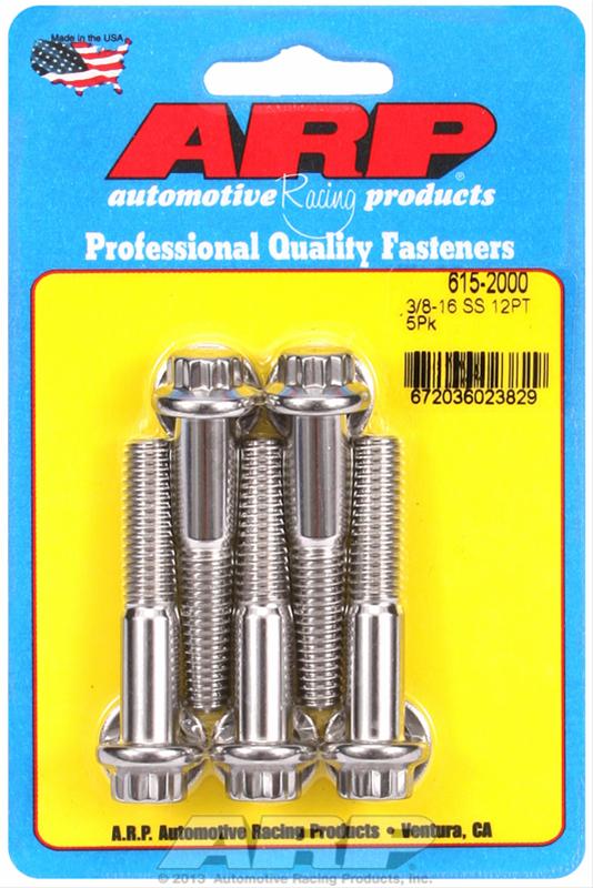 ARP ARP 3/8"-16 x 2.000 12pt 7/16 wrenching SS bolts (615-2000) SR