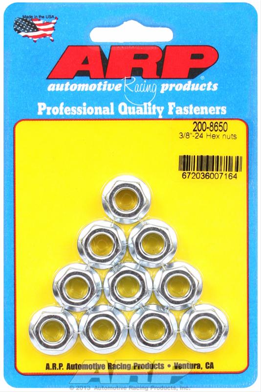 ARP ARP 3/8-24 hex nuts (200-8650) SR