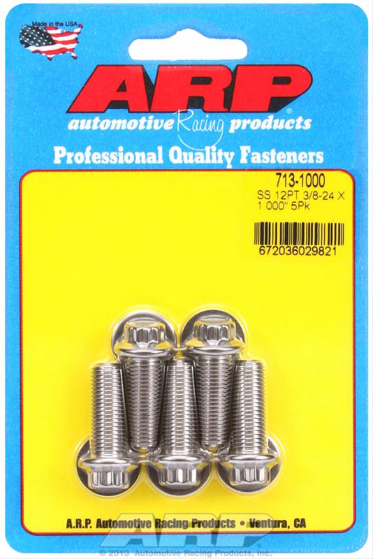 ARP ARP 3/8"-24 x 1.000 12pt SS bolts (713-1000) SR