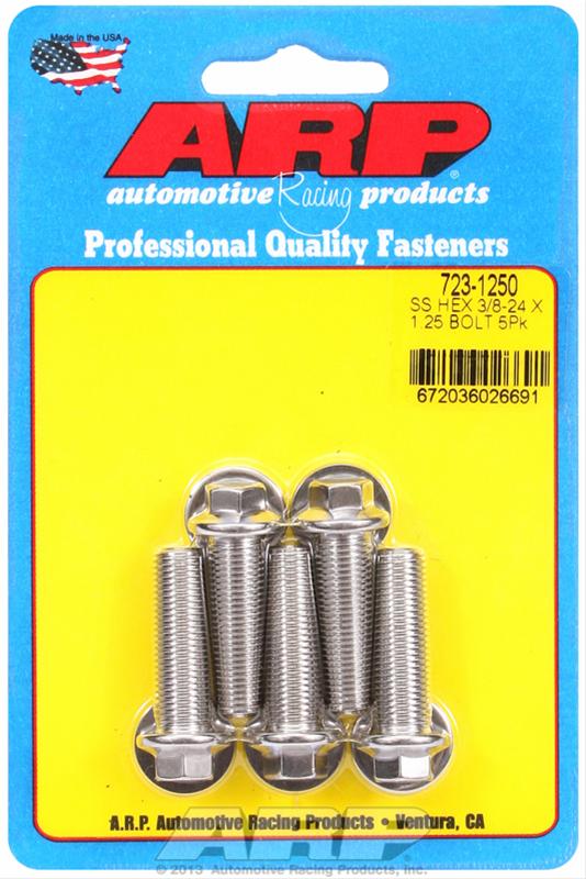 ARP ARP 3/8"-24 x 1.250 hex SS bolts (723-1250) SR