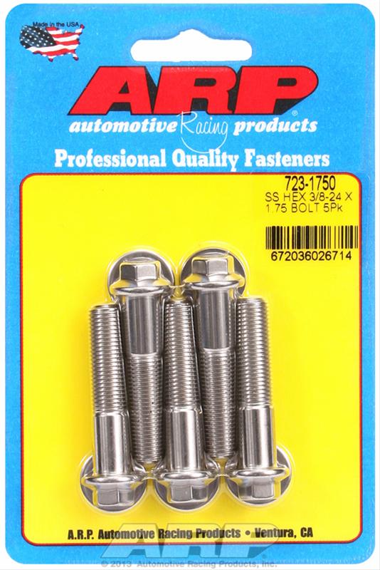 ARP ARP 3/8"-24 x 1.750 hex SS bolts (723-1750) SR