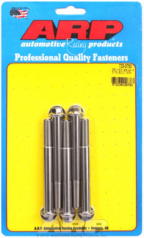 ARP ARP 3/8"-24 x 3.750 hex SS bolts (723-3750) SR