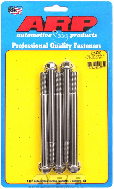 ARP ARP 3/8"-24 x 4.750 hex SS bolts (723-4750) SR