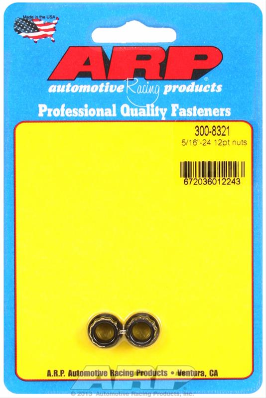 ARP ARP 5/16"-24 12pt nut kit (300-8321) SR