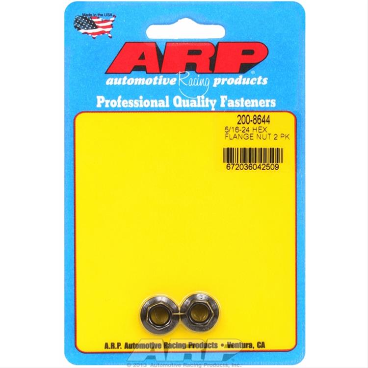 ARP ARP 5/16-24 hex flange nut kit (200-8644) SR