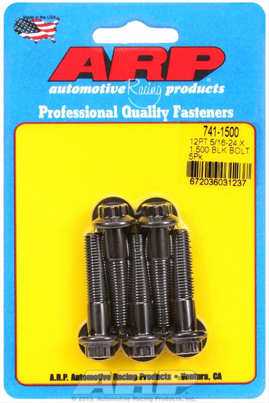 ARP ARP 5/16"-24 x 1.500 12pt black oxide bolts (741-1500) SR