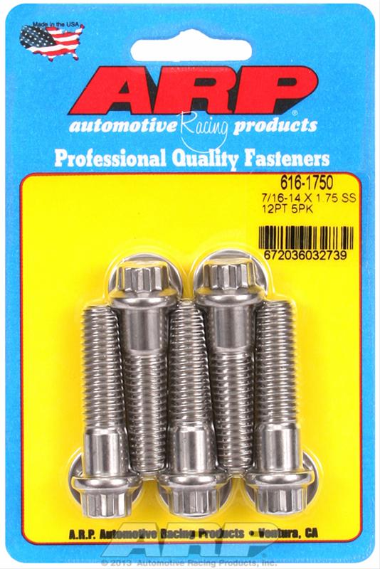 ARP ARP 7/16"-14 X 1.750 12pt SS bolts (616-1750) SR