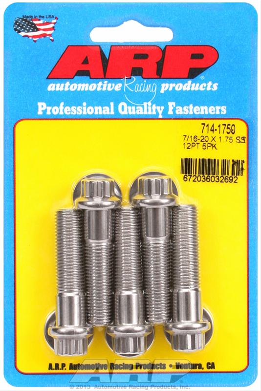 ARP ARP 7/16"-20 x 1.750 12pt SS bolts (714-1750) SR